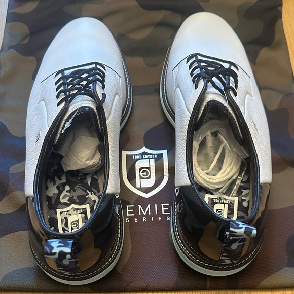 NWT Ltd Edition - FJ x Todd Snyder Men's Mint Julep Premiere Series golf shoes - Picture 10 of 15